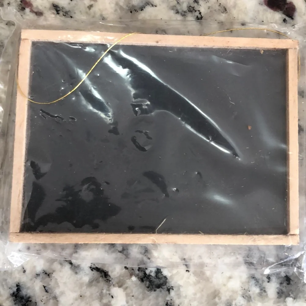 Brand New The Naturals Mini Framed Chalk Boards